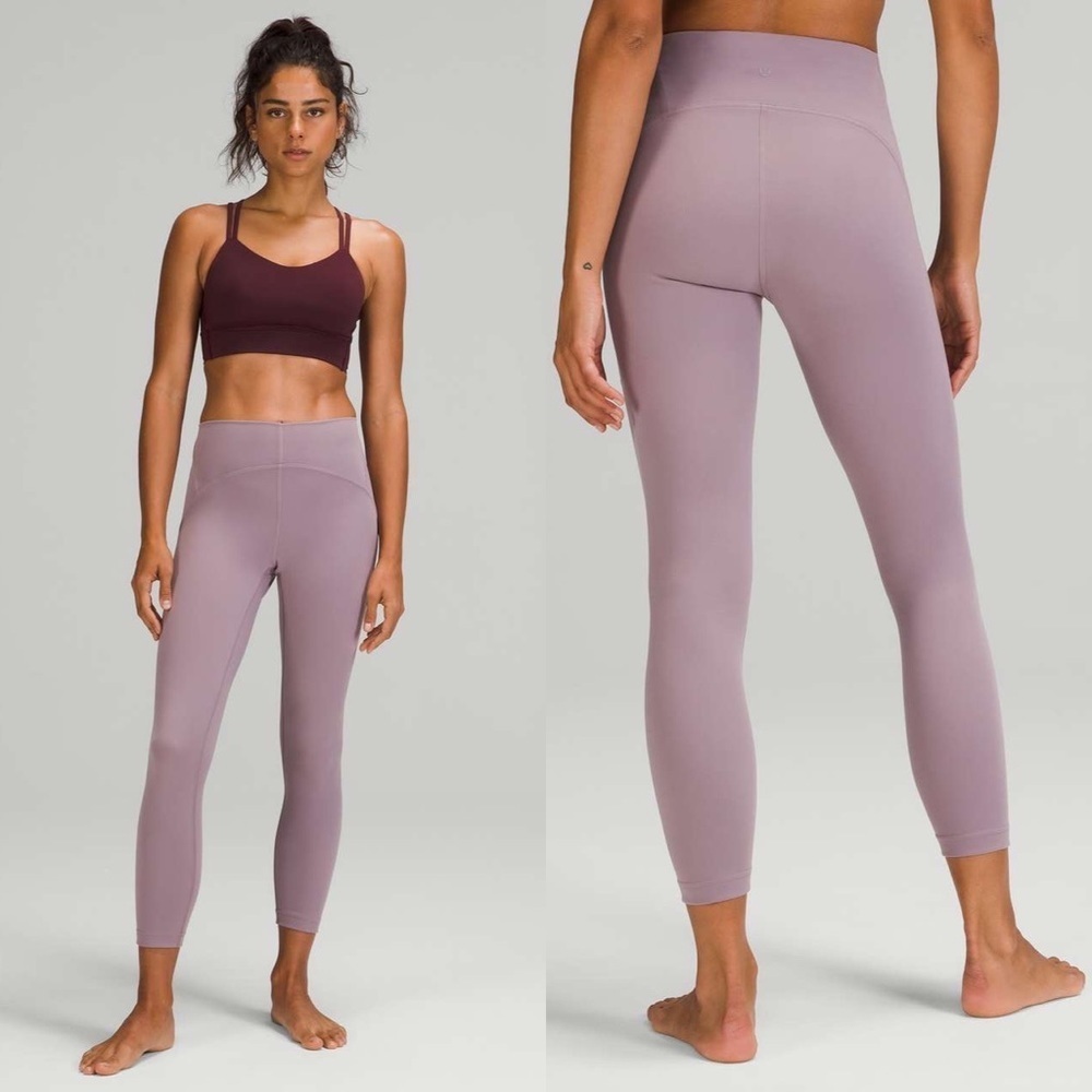 Lululemon Instill High Rise Tight 25" Violet Verbena Purple Size 2